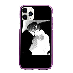 Чехол iPhone 11 Pro матовый Dead Inside TOKYO GHOUL, цвет: 3D-фиолетовый