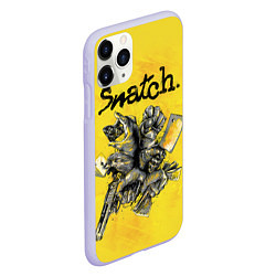 Чехол iPhone 11 Pro матовый Snatch: Art, цвет: 3D-светло-сиреневый — фото 2