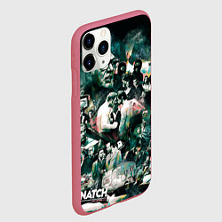 Чехол iPhone 11 Pro матовый Большой куш: Персонажи, цвет: 3D-малиновый — фото 2