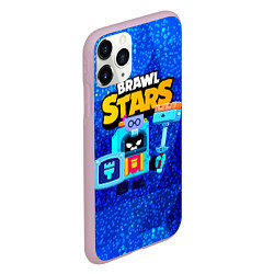 Чехол iPhone 11 Pro матовый Ash Brawl Stars Эш, цвет: 3D-розовый — фото 2