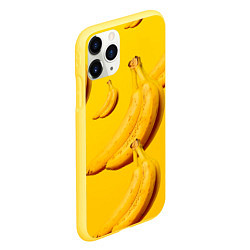 Чехол iPhone 11 Pro матовый Банановый рай, цвет: 3D-желтый — фото 2
