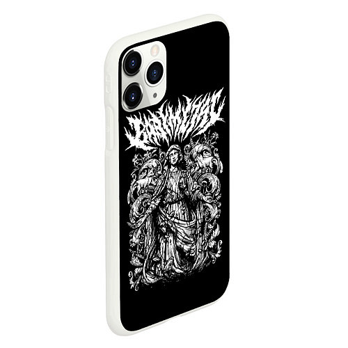 Чехол iPhone 11 Pro матовый BabyMetal Art / 3D-Белый – фото 2