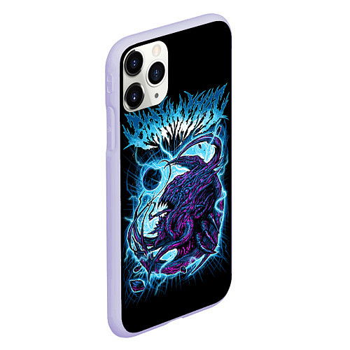 Чехол iPhone 11 Pro матовый BabyMetal Monster / 3D-Светло-сиреневый – фото 2