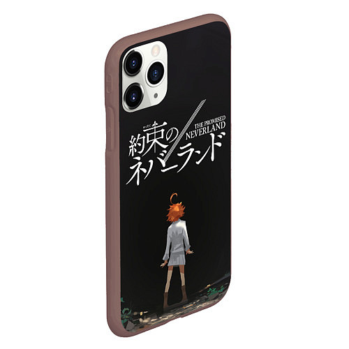 Чехол iPhone 11 Pro матовый Emma The Promised Neverland Z / 3D-Коричневый – фото 2