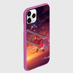 Чехол iPhone 11 Pro матовый AMY ROSE SONIC СОНИК Z, цвет: 3D-фиолетовый — фото 2