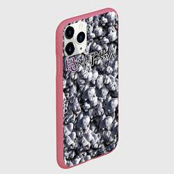 Чехол iPhone 11 Pro матовый Mieruko Chan Logo, цвет: 3D-малиновый — фото 2