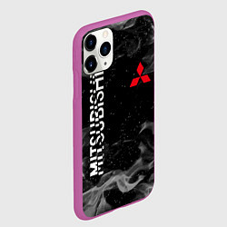 Чехол iPhone 11 Pro матовый MITSUBISHI ОГОНЬ, цвет: 3D-фиолетовый — фото 2