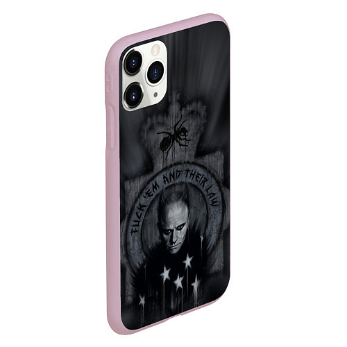 Чехол iPhone 11 Pro матовый FLINT THE PRODIGY ПРОДИДЖИ Z / 3D-Розовый – фото 2