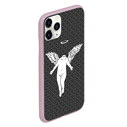 Чехол iPhone 11 Pro матовый ВАЛЬХАЛЛА VALHALLA / 3D-Розовый – фото 2