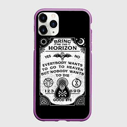 Чехол iPhone 11 Pro матовый Bring Me the Horizon Уиджи, цвет: 3D-фиолетовый