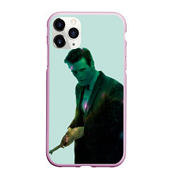 Чехол iPhone 11 Pro матовый Мэтт Смитт, цвет: 3D-розовый