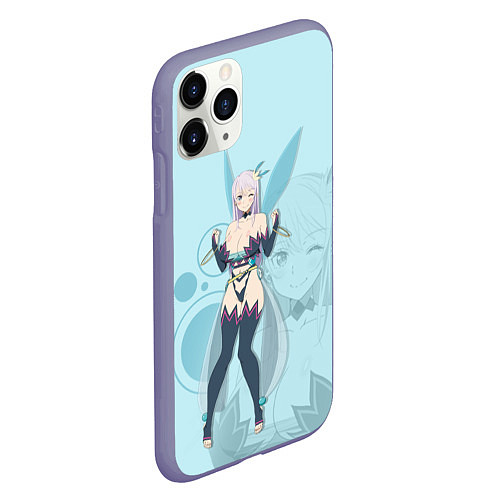 Чехол iPhone 11 Pro матовый Fairy Reona / 3D-Серый – фото 2