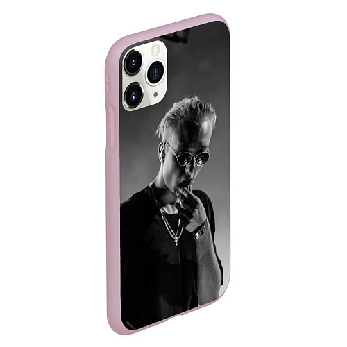 Чехол iPhone 11 Pro матовый T-Fest на концерте / 3D-Розовый – фото 2