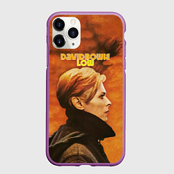 Чехол iPhone 11 Pro матовый Low - David Bowie, цвет: 3D-фиолетовый