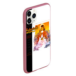 Чехол iPhone 11 Pro матовый Labyrinth - David Bowie, цвет: 3D-малиновый — фото 2
