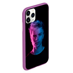 Чехол iPhone 11 Pro матовый Young Pharaoh, цвет: 3D-фиолетовый — фото 2