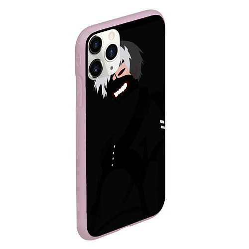 Чехол iPhone 11 Pro матовый Dead Inside vector / 3D-Розовый – фото 2