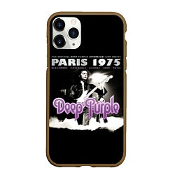 Чехол iPhone 11 Pro матовый Deep Purple - Paris 1975, цвет: 3D-коричневый