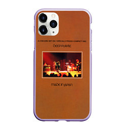 Чехол iPhone 11 Pro матовый Made in Japan - Deep Purple, цвет: 3D-светло-сиреневый
