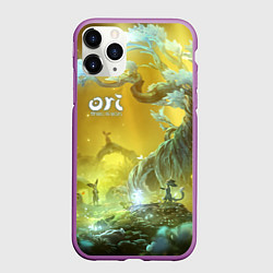 Чехол iPhone 11 Pro матовый Ori Ori and the Will of the Wisps, цвет: 3D-фиолетовый