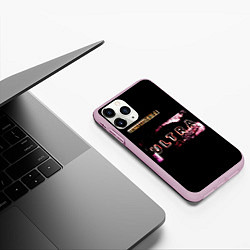 Чехол iPhone 11 Pro матовый Ultra - Depeche Mode, цвет: 3D-розовый — фото 2