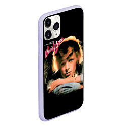 Чехол iPhone 11 Pro матовый Young Americans - David Bowie, цвет: 3D-светло-сиреневый — фото 2