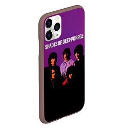 Чехол iPhone 11 Pro матовый Shades of Deep Purple, цвет: 3D-коричневый — фото 2