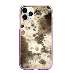 Чехол iPhone 11 Pro матовый Пятьдесят оттенков серого, цвет: 3D-розовый