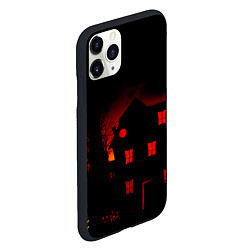 Чехол iPhone 11 Pro матовый Дом Монстр, цвет: 3D-черный — фото 2
