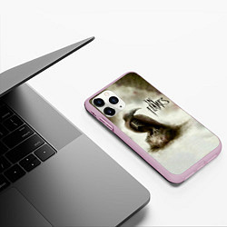 Чехол iPhone 11 Pro матовый Sounds of a Playground Fading, цвет: 3D-розовый — фото 2