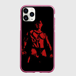 Чехол iPhone 11 Pro матовый Dungeon Master Van, цвет: 3D-малиновый