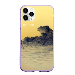 Чехол iPhone 11 Pro матовый Its Time - Imagine Dragons, цвет: 3D-светло-сиреневый