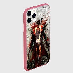 Чехол iPhone 11 Pro матовый Dante Definitive W, цвет: 3D-малиновый — фото 2