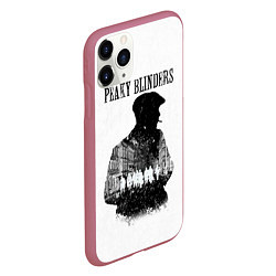 Чехол iPhone 11 Pro матовый Thomas Shelby Peaky Blinders, цвет: 3D-малиновый — фото 2