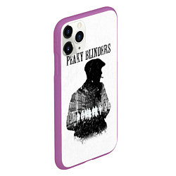 Чехол iPhone 11 Pro матовый Thomas Shelby Peaky Blinders, цвет: 3D-фиолетовый — фото 2