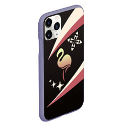 Чехол iPhone 11 Pro матовый Flatingo & GameDev, цвет: 3D-серый — фото 2