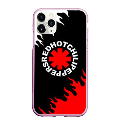 Чехол iPhone 11 Pro матовый RED HOT CHILI PEPPERS, RHCP