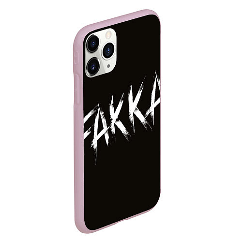 Чехол iPhone 11 Pro матовый FAKKA / 3D-Розовый – фото 2