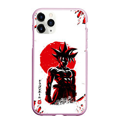 Чехол iPhone 11 Pro матовый Dragon ball, цвет: 3D-розовый