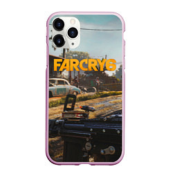 Чехол iPhone 11 Pro матовый Far Cry 6 game art