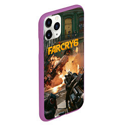Чехол iPhone 11 Pro матовый Far Cry 6 gameplay art, цвет: 3D-фиолетовый — фото 2