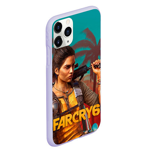 Чехол iPhone 11 Pro матовый Far Cry Dani Rojas / 3D-Светло-сиреневый – фото 2