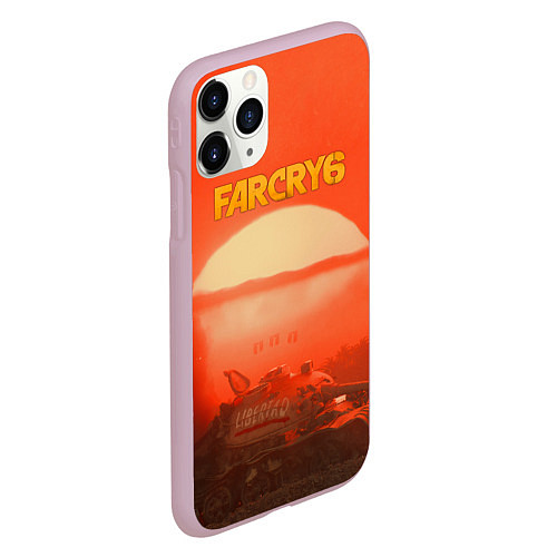 Чехол iPhone 11 Pro матовый Far Cry 6 - Libertad / 3D-Розовый – фото 2