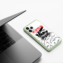 Чехол iPhone 11 Pro матовый TOKYO GHOUL 1000-7, цвет: 3D-салатовый — фото 2