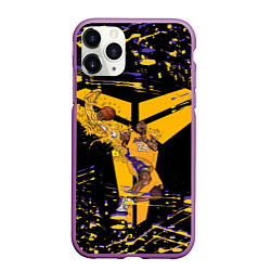 Чехол iPhone 11 Pro матовый Los angeles lakers NBA