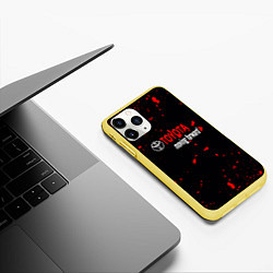 Чехол iPhone 11 Pro матовый 2022 toyota, цвет: 3D-желтый — фото 2