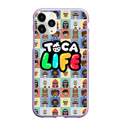 Чехол iPhone 11 Pro матовый Toca Life