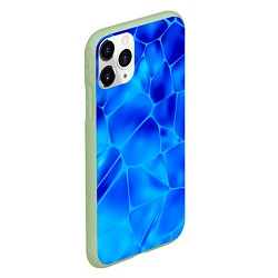 Чехол iPhone 11 Pro матовый Ice Under Water, цвет: 3D-салатовый — фото 2