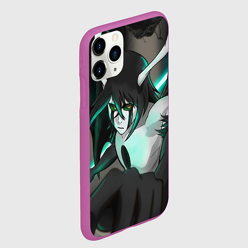 Чехол iPhone 11 Pro матовый Улькиорра Сифер Ulquiorra / 3D-Фиолетовый – фото 2