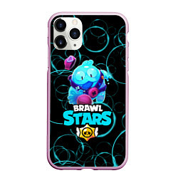 Чехол iPhone 11 Pro матовый Brawl Stars Сквик Squeak